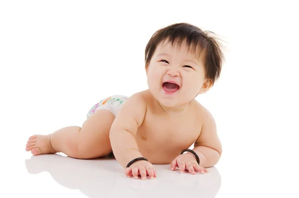 Asiatique bébé fille — Photo