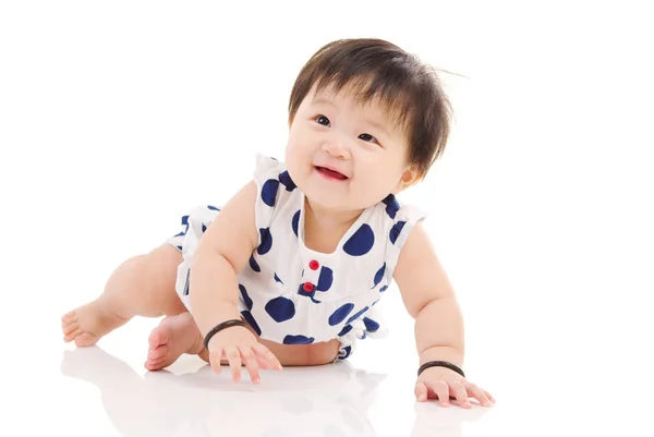 Cute asian baby Stock Photo