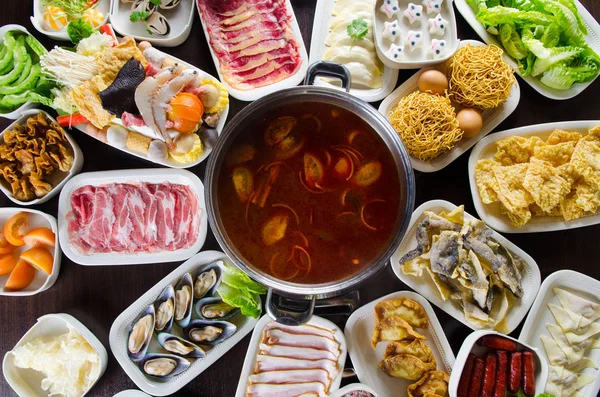 Hot pot meals — Stock Photo, Image