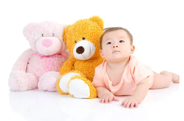 Baby and toys — Stock Photo, Image