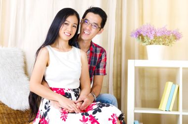 Güzel Asyalı Çift