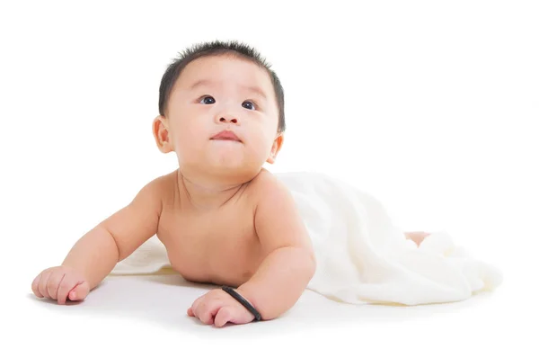 Vackra asiatiska baby — Stockfoto