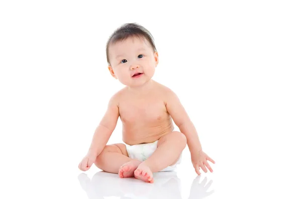 Lovely asian baby — Stock Photo, Image