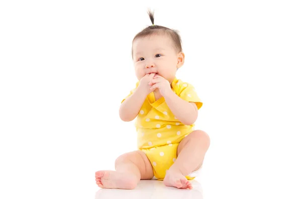 Szép ázsiai baba — Stock Fotó