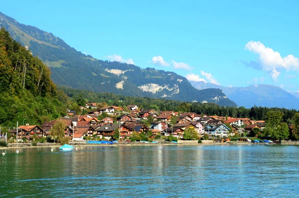 Jezero brienz, Švýcarsko — Stock fotografie