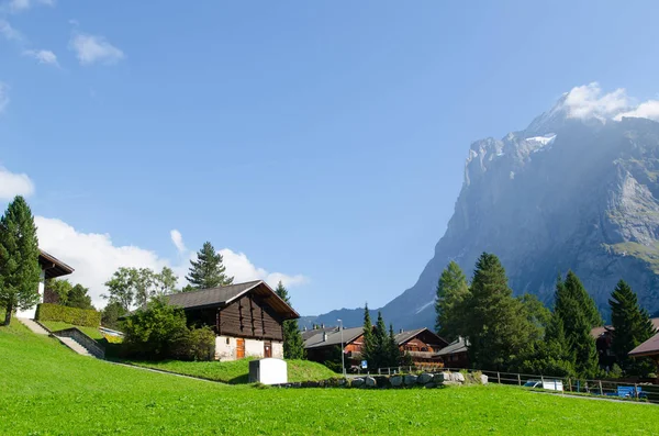 Na šířku Grindelwald, Švýcarsko — Stock fotografie