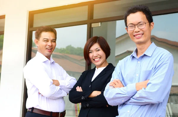 Aziatische business team — Stockfoto