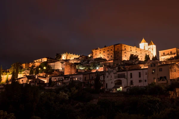 Cáceres, ciudad medieval — Foto de Stock