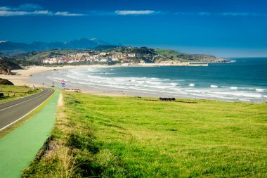 Meron beach.San Vicente de la Barquera.