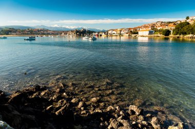 Bağlantı noktası San Vicente de la Barquera.Santander.Cantabria.Spain.