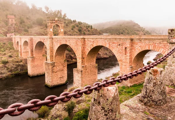 Ponte romano di Alcantara — Foto Stock