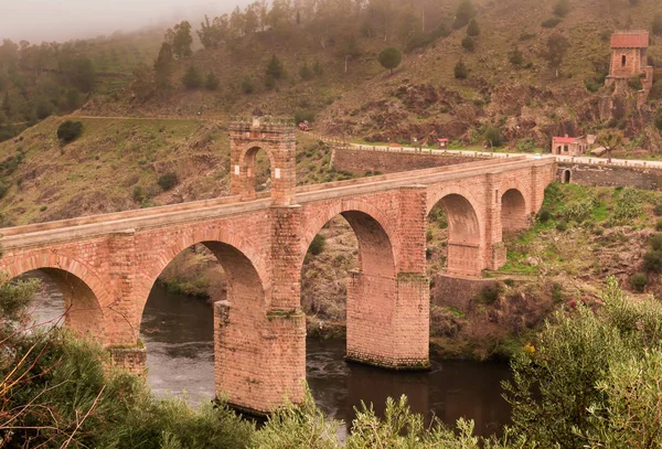 Ponte romano di Alcantara — Foto Stock