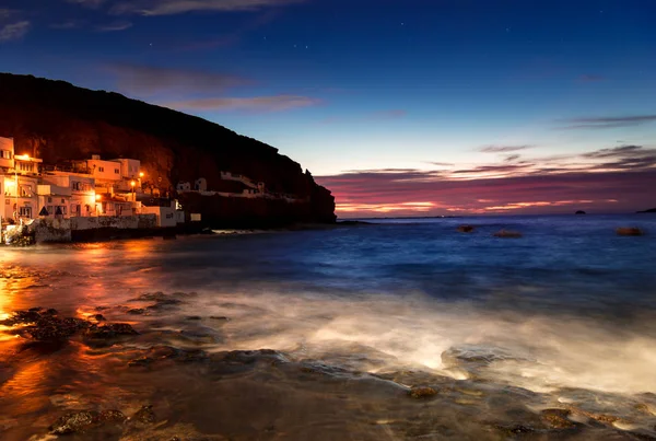 Tufia, malé pobřežní město Gran Canaria. — Stock fotografie