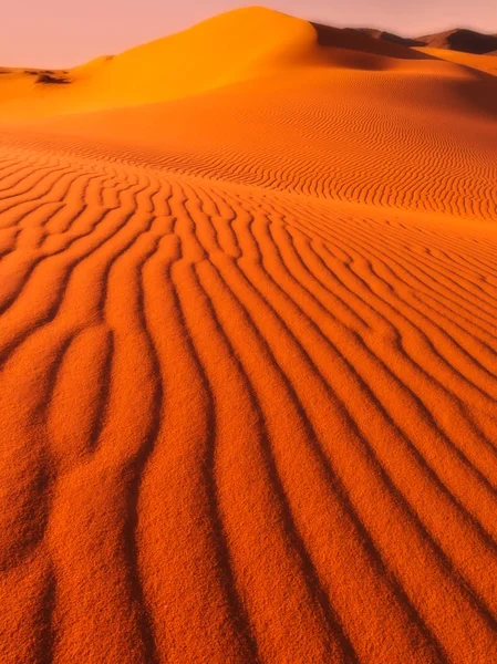 Dunas de Erg Chebbi, Sahara Deser — Foto de Stock