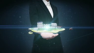 işkadını avuç ile