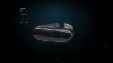 VR gözlük illüstrasyon