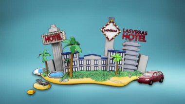 Las vagas hotel icon