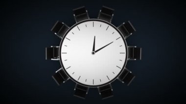 Konferans tablo değişiklikleri time izle, saat 10: 00 belirtti. business Oda, Toplantı Salonu.