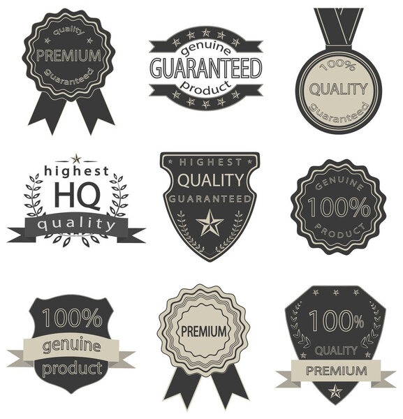 Набор значков векторного качества
