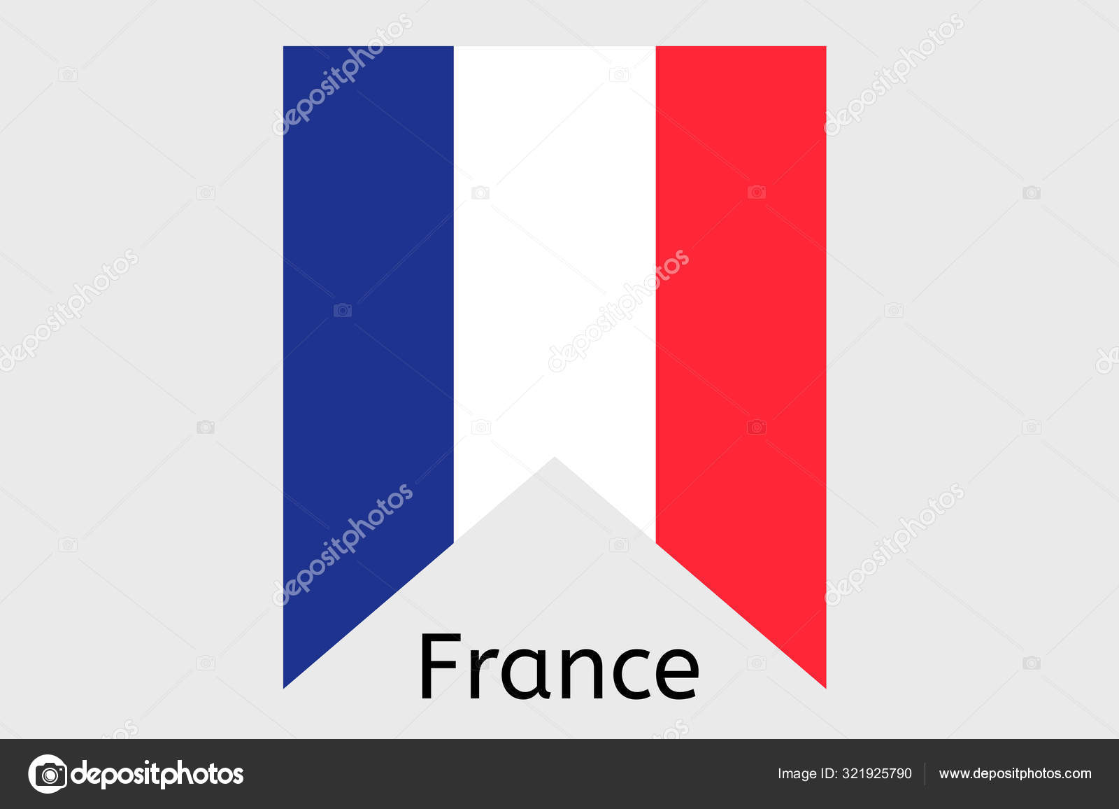 french flag icon france country flag vector illustration stock vector c khalaziy 321925790 depositphotos