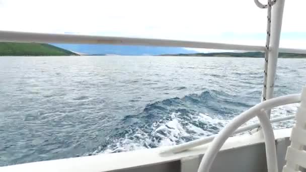 งเกตเส นทางบนพ วทะเล — วีดีโอสต็อก