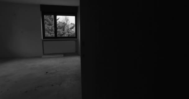 Dark Abandoned Room — Stockvideo