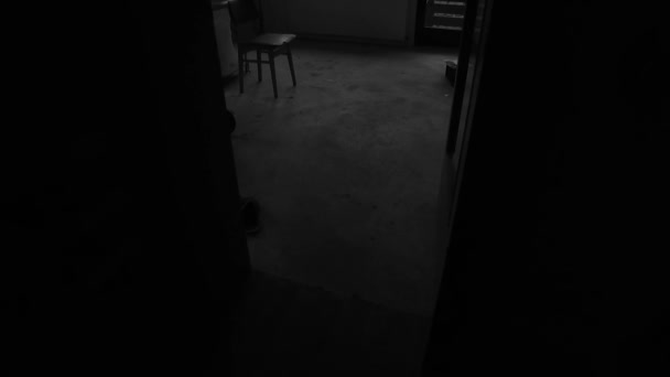 Dark Abandoned Room — Stockvideo