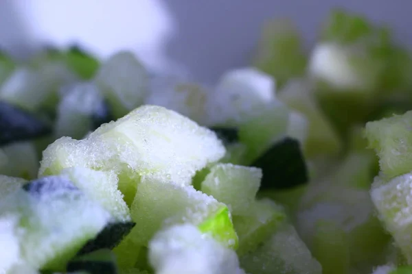 Frischer Grüner Salat Aus Nächster Nähe — Stockfoto