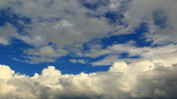Wolken Zeitraffer Gewitterwolken — Stockvideo