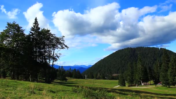 Όμορφη Φύση Μεγάλες Ορεινές Κατασκευές — Αρχείο Βίντεο