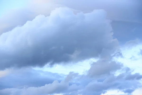 Хмарний Пейзаж Різними Візерунками — стокове фото