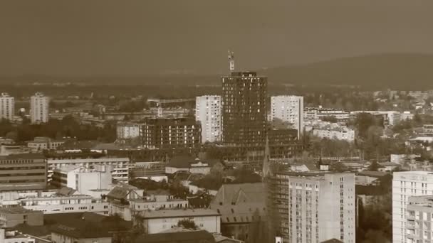 City Ljubljana Capitol Slovenia — Stock Video