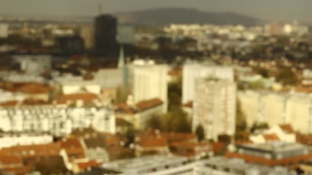 Ljubljana Kenti Slovenya Başkenti — Stok video