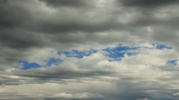 Nubes Intensas Cielo — Vídeos de Stock