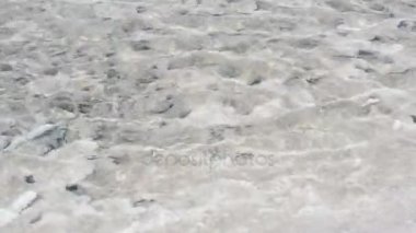 Salar tuzlu tuzlu tuzlu göl dead sea şeffaf su