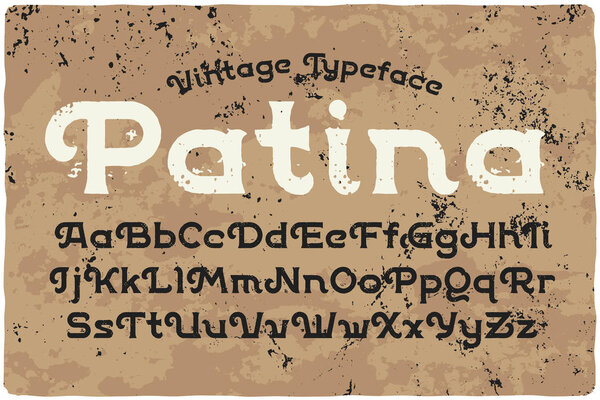  textured effect named "Patina"