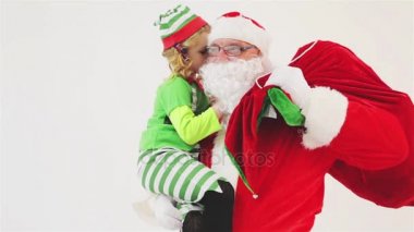 Noel dilek 2016. Noel Baba ve küçük kız. Dilek söylüyorum