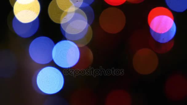 Fond abstrait de Noël bokeh lumière dorée. Nouvel An 