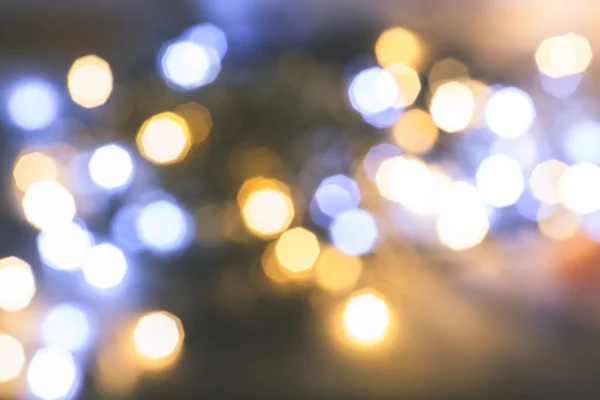 Fundo abstrato de bokeh luz de Natal. Ano Novo — Fotografia de Stock