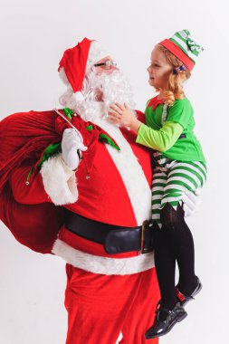 Noel dilek 2016. Noel Baba ve küçük kız. Dilek söylüyorum