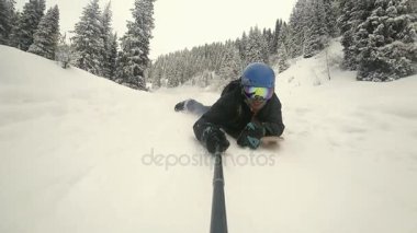 Powdersurfing nedir. FullHD ağır çekim kamera Gopro tarafından video