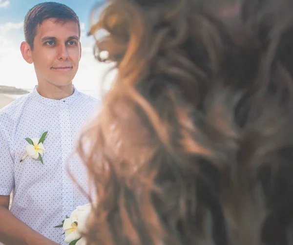 Wedding couple just married — Stock Photo, Image