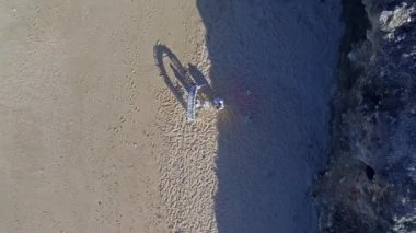 Görüntüleri slowmo düğün çift Full Hd sadece Hawaii evli