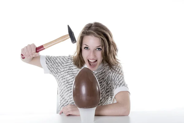 stock image  Not to break the eggs