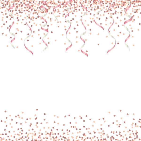 Фон Розового Блеска Ленты — стоковый вектор