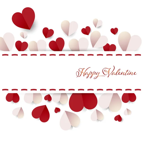 Sevgililer günü kartının kalp arka planı