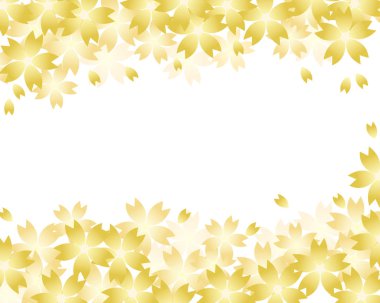 Kiraz çiçeklerinin arkaplan çizimi