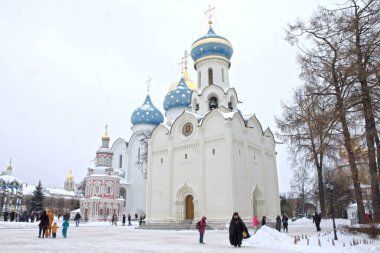 Kutsal Üçlü St Sergius Lavra, Sergiev Posad, Rusya: 10 Aralık 2016. 