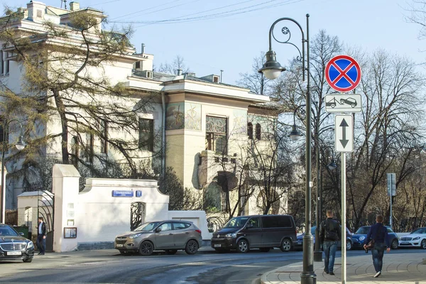 Russland, moskau: hausmuseum der maxime gorky — Stockfoto