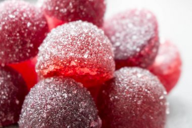 Meyve marmelat masaya yakın çekim